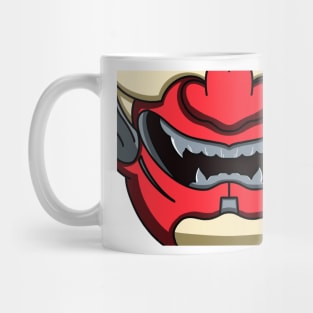 Samurai Mask Mug